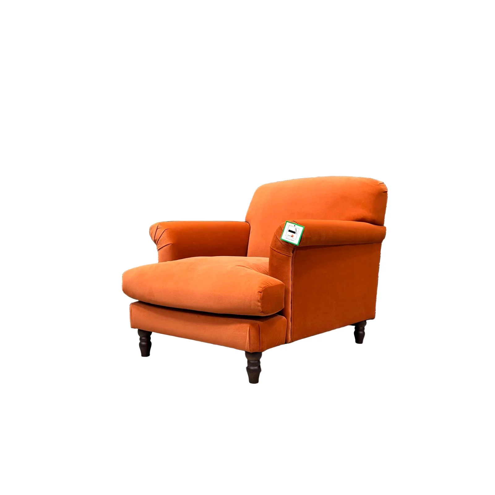Truffle Armchair in Royal Velvet - Image 24