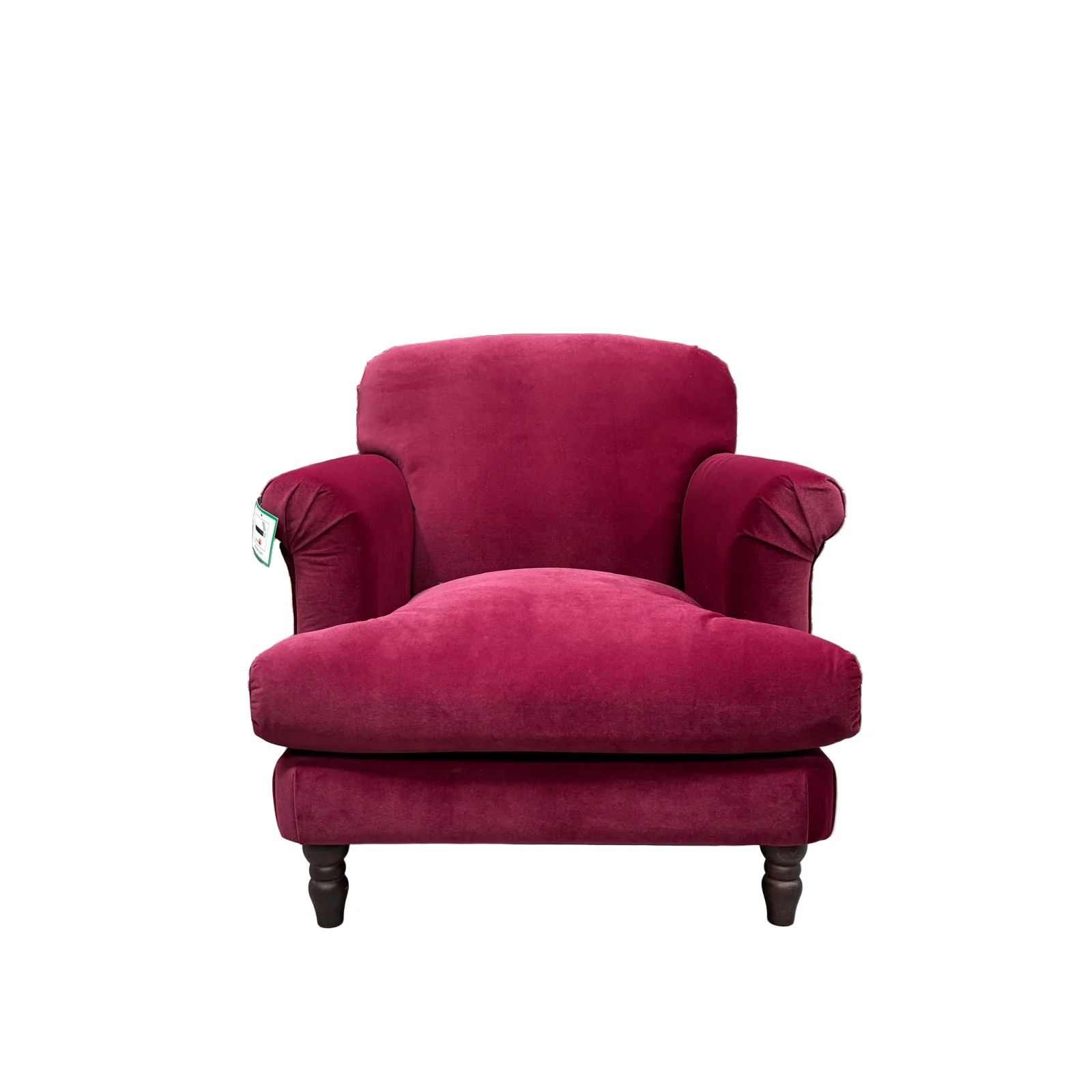 Truffle Armchair in Royal Velvet - Image 32