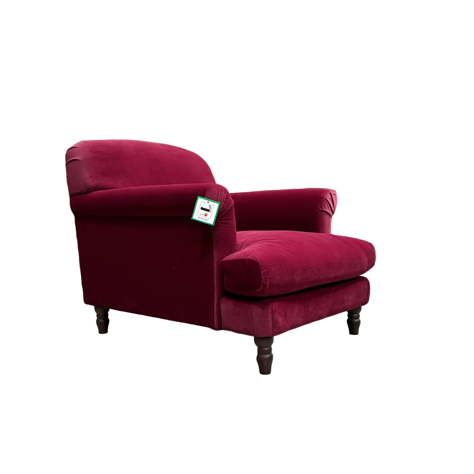 Truffle Armchair in Royal Velvet - Image 33