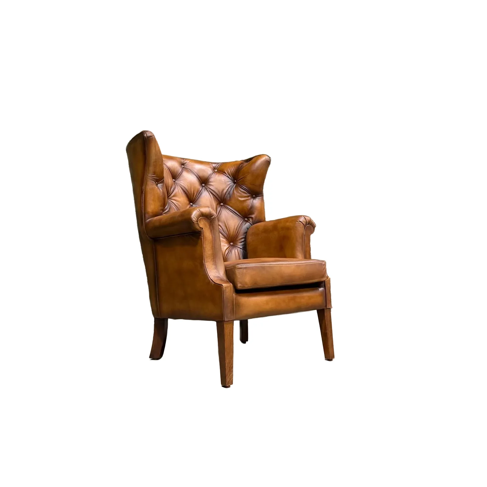 Whitmore Chesterfield in Hand Antiqued Buffalo Leather - (Various Sizes) - Factory Seconds - Image 13