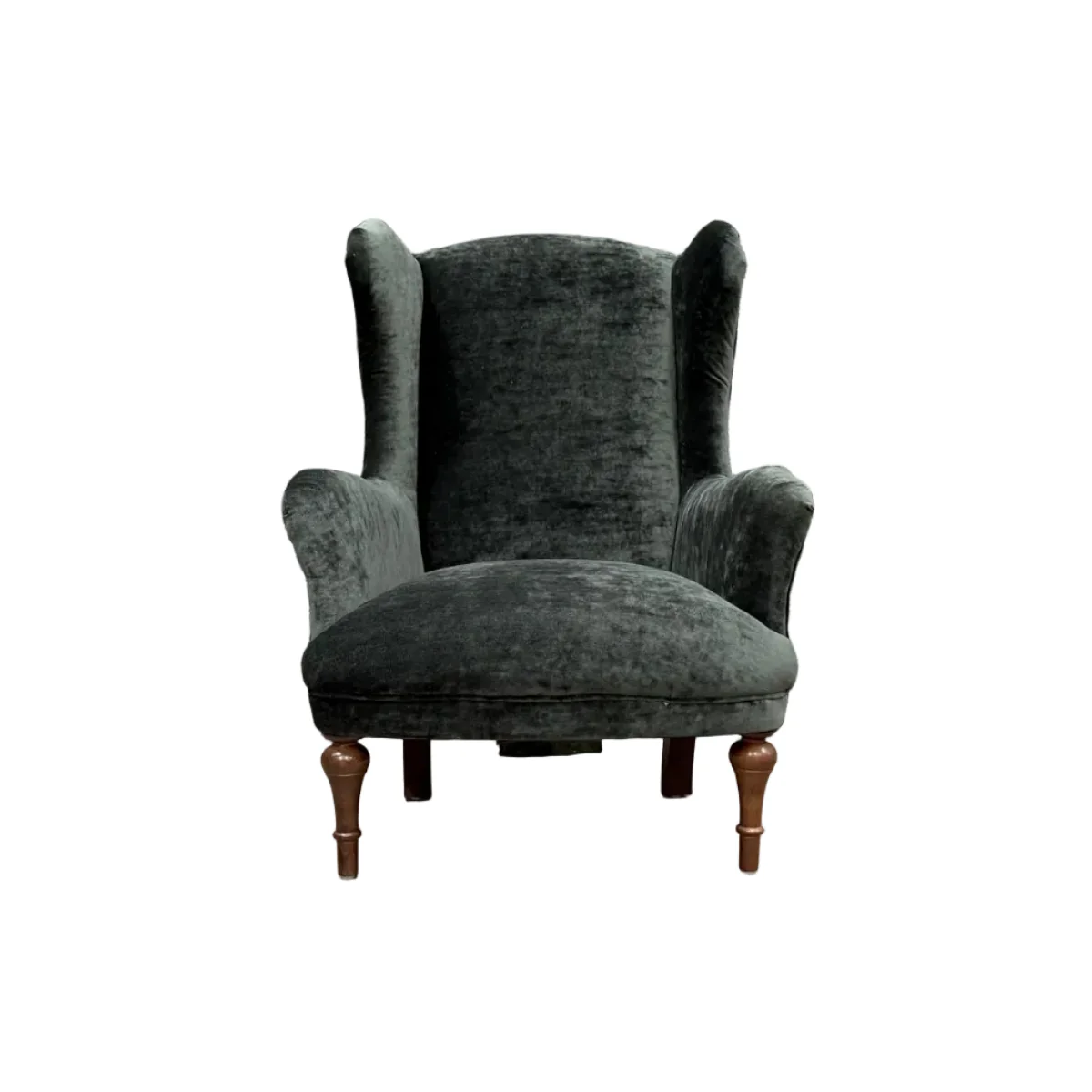 Winston Wingback Accent Chair in Sunshine Velvet - Image 16