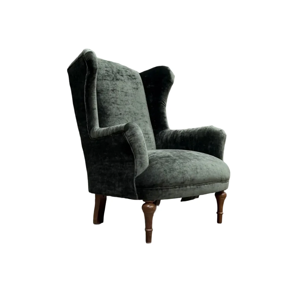 Winston Wingback Accent Chair in Sunshine Velvet - Image 18