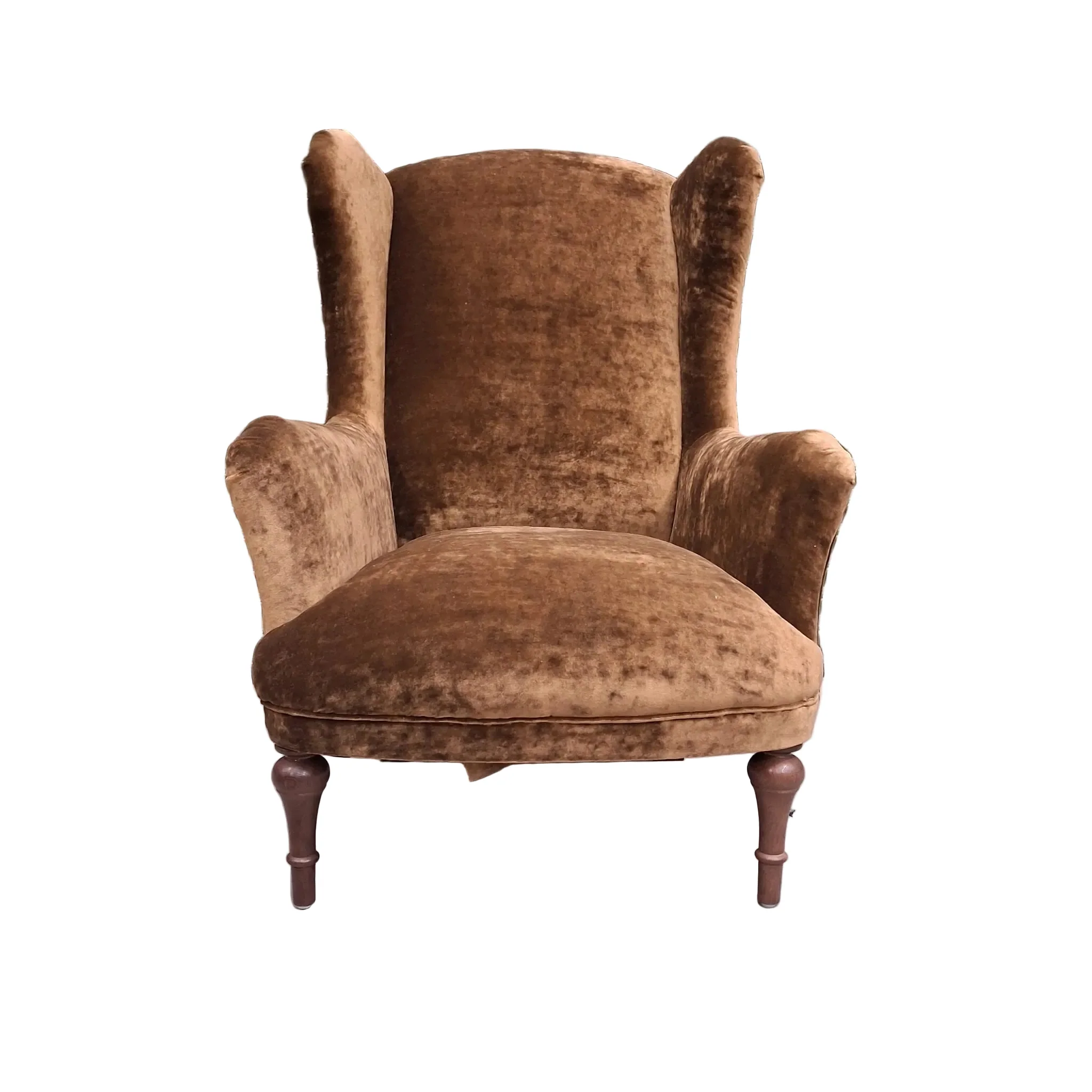 Winston Wingback Accent Chair in Sunshine Velvet - Image 25